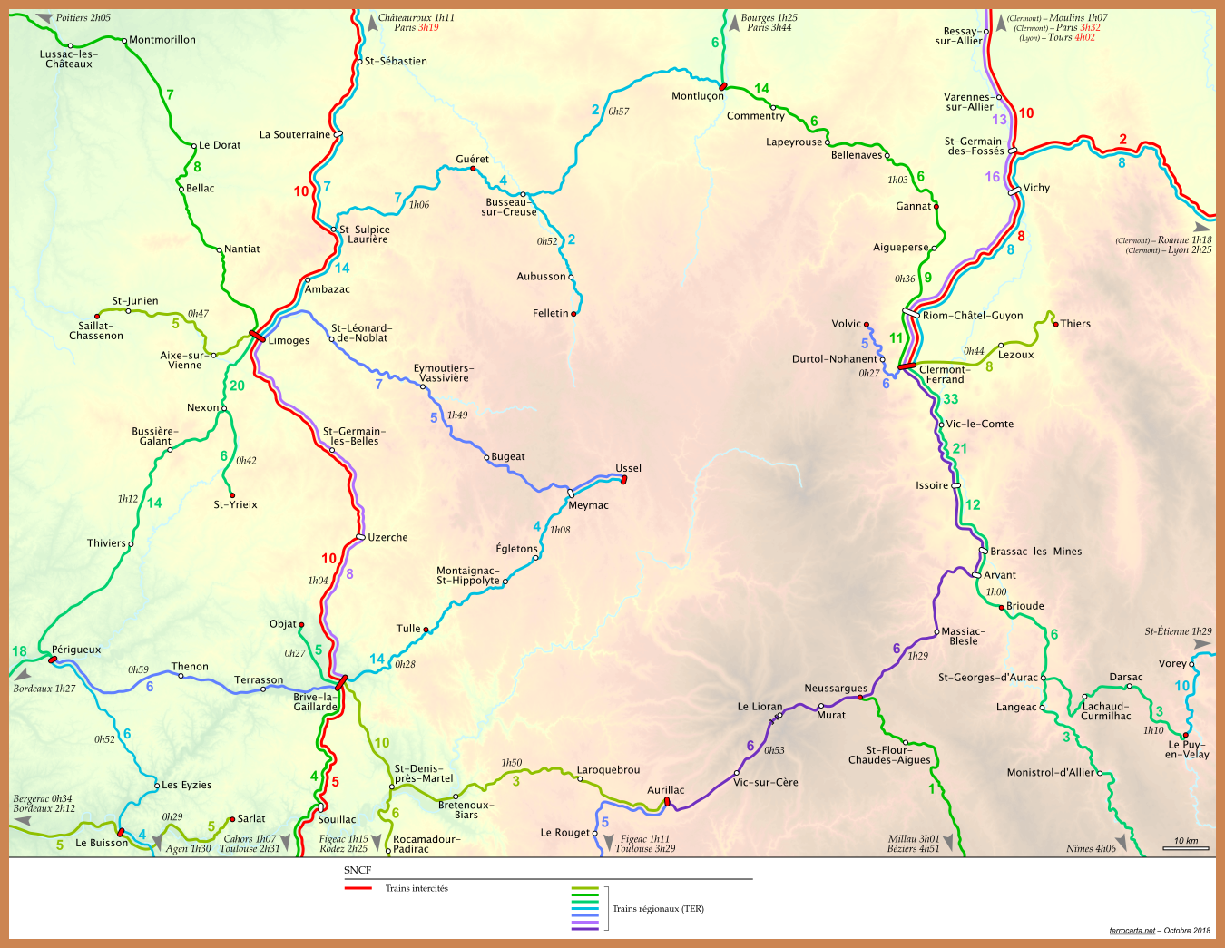 Auvergne et Limousin